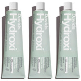 Davids Hydroxi toothpaste tube front display, branding and packaging for daily whitening