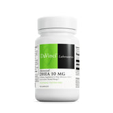DaVinci DHEA 10mg bottle with capsules for potential aging support
