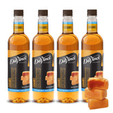 DaVinci Gourmet Sugar-Free Caramel Syrup bottle front for premium flavor without added sugar