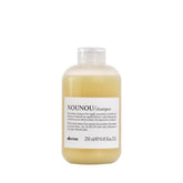 Davines NOUNOU Shampoo tomato-extract close-up showing hydration for dry, treated hair