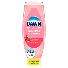 Dawn Gentle Clean EZ-Squeeze cap close-up shows mess-free dispensing.