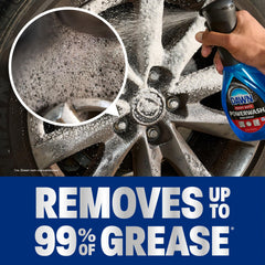Dawn Powerwash Heavy Duty grill cleaning removes heavy grease from outdoor surfaces.