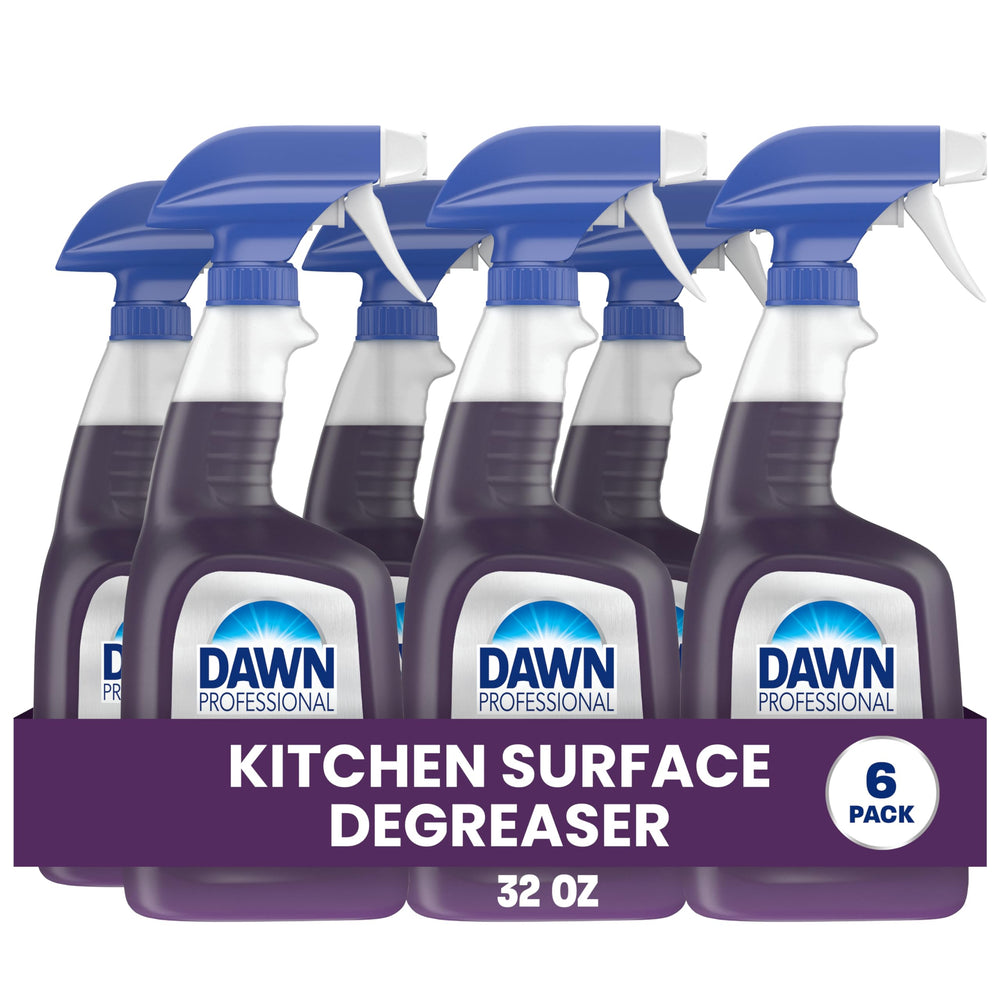 Dawn Pro kitchen degreaser bottle pour for fast grease application on tough stains