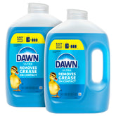 Dawn Ultra refill jug pour shows easy, mess-free refills.