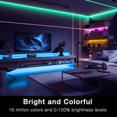 DayBetter LED strip controlled via Tuya app from anywhere