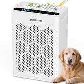 DAYETTE air purifier front view for large room coverage up to 2400 ft²