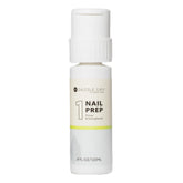Dazzle Dry Nail Prep bottle with pump ready for clean, long-lasting application.