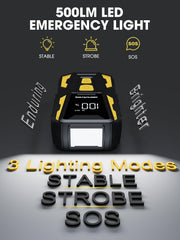 DBPOWER 5000A LED flashlight mode ready for emergencies or outdoor use