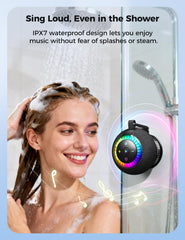 dbsono ipx7 waterproof design protects against splashes and rain during pool days.
