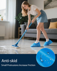 DclobTop anti-slip sole shoe covers prevent slips on smooth floors