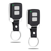 DDcafor 2-button remote front view for universal garage door control with learn button