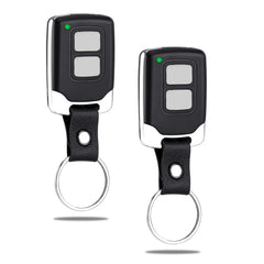 DDcafor 2-button remote front view for universal garage door control with learn button