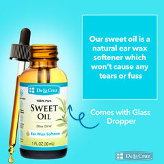 De La Cruz ear wax softener drops ready for safe daily use