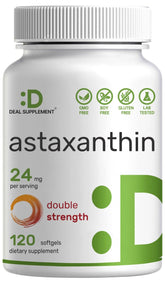 DEAL SUPPLEMENT Astaxanthin bottle front view for daily antioxidant support