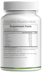 DEAL SUPPLEMENT EAA capsules closeup highlighting powder blend and purity