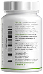Close-up of Deal Supplement Ginkgo Biloba capsules ready for daily use.