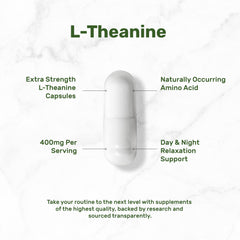 DEAL SUPPLEMENT L-Theanine day use demonstrates potential steady focus.