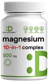 Deal Supplement Magnesium Complex 500mg capsules for easy absorption and daily mineral support