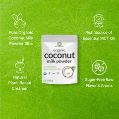 Deal Supplement MCT-oil rich coconut powder supports ketogenic beverages.