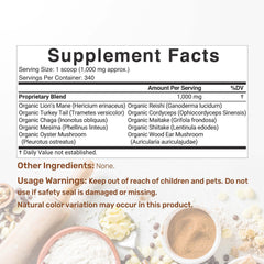 DEAL SUPPLEMENT Measuring scoop helps portion a 1,000 mg serving.