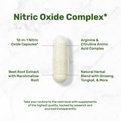 DEAL SUPPLEMENT Nitric Oxide with arginine and citrulline complex highlight.