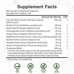 Close-up of Deal Supplement vegan capsules for daily use.