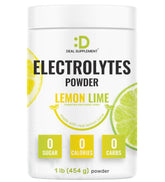 DEAL SUPPLEMENT electrolytes lemon lime tub for refreshing hydration during workouts