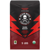 Death Wish Coffee dark roast bag 80 oz for bold mornings and steady focus