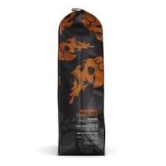 Death Wish Fair Trade-certified beans highlighting ethical sourcing and bold character.