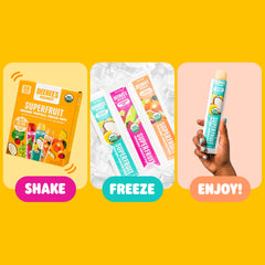 Deebee's Freezie Pops Pack-50 demonstrates convenient, kid-friendly snacks for busy days.