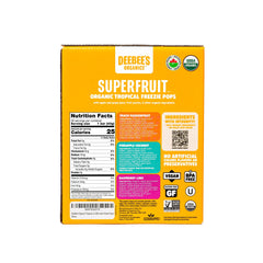 Deebee's Freezie Pops Raspberry Lime highlight bright, tangy refreshment for lunchboxes.
