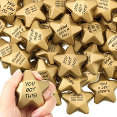 Deekin star stress ball pack, vibrant colors for sharing and quick mood boosts.
