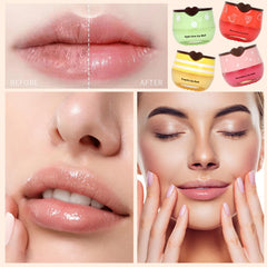 Deepmind strawberry lip mask with fruity scent and smooth lip feel