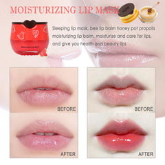 Deepmind sleeping lip mask with stick for convenient nighttime lip care