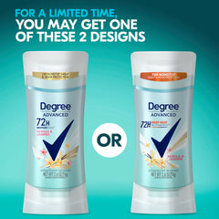 Degree 72-hour protection visual—extended sweat and odor control throughout the day