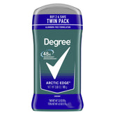 Degree Arctic Edge deodorant stick with smooth surface for everyday use