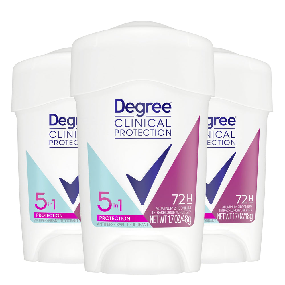Degree Clinical Protection 5-in-1 pack-3 for busy days with long-lasting protection