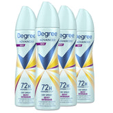 Degree Sexy Intrigue dry spray bottle ready for daily use with quick-dry action.