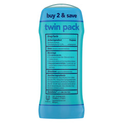 Two Degree Shower Clean twin-pack packaging ready for storage and travel.