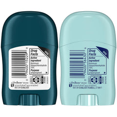 Degree Travel Deodorant Shower Clean mini sticks for daily freshness