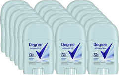 Degree Women's Travel Deodorant 18-Pack packaging provides convenient on-the-go protection.
