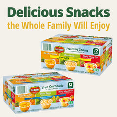 Del Monte Fruit Cup packaging with peel-off lid, easy to open for on-the-go