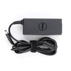 Dell 45W replacement adapter with cable and plug ready for use.