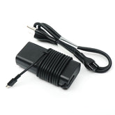 Dell 65W USB-C charger front view for travel-ready power on the go