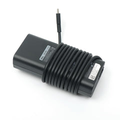 Dell 65W USB-C charger with USB-C tip suitable for modern laptops.