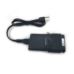 Dell 90W USB-C charger with included power cord for quick setup.