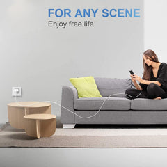 DENGWENQIANG 3-pack charger cables set keeps multiple devices powered.