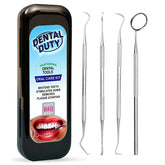 Dental Duty dental picks in a black kit for at-home plaque access