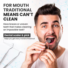 Dental Duty scaler removes tartar with surgical-grade steel