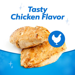 Purina DentaLife chicken-flavor chews offer daily reward appeal.